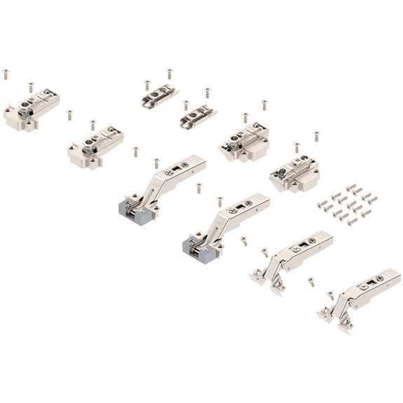 78Z550ATA6 AVENTOS Hardware Set Narrow